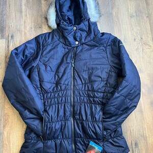 Columbia Women's Sparks Lake II Faux-Fur Hooded Insulated Jacket